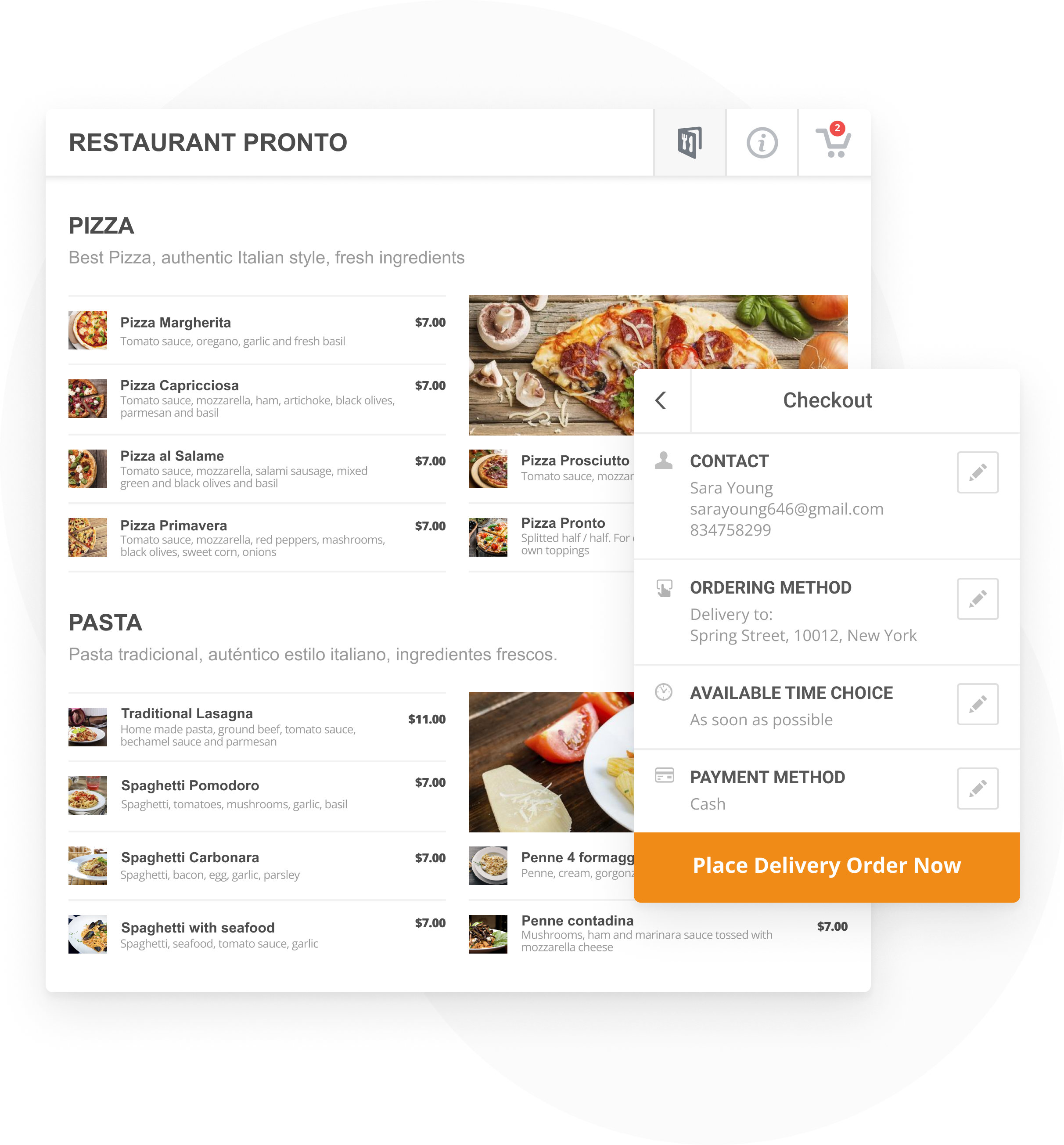 Free Wix Restaurant Online Ordering System | Accept Unlimited Orders